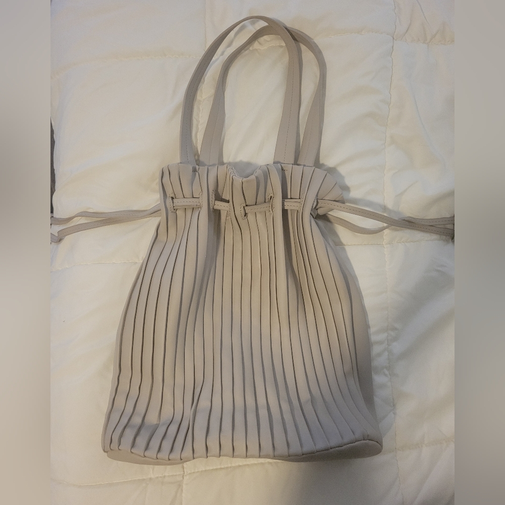 VENUS Cinch Faux Leather Bag